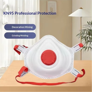 Mascarillas FFP3 de Alta Calidad, Aprobadas por la EN, de 4 Capas, Plegables, con Lazos para las Orejas, Tela No Tejida Meltblown, Transpirables, Desechables - Product Image 2