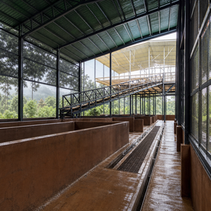 Magazzino Prefabbricato in Acciaio con Container da 40 Piedi, Tettoia di Essiccazione e Ponte a Gradini per Caffè Aceh <span class=keywords><strong>Gayo</strong></span> - Product Image 2