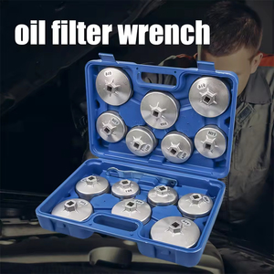 Juego de Herramientas Hexagonales de Aluminio Podofo de 15 Piezas para Reparación de Filtros de Aceite, Suministro al por Mayor - Product Image 6