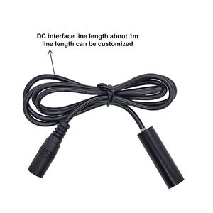 650nm 12X40mm Módulo láser de punto rojo 20/30/50/80/100/150/200MW Lente de vidrio industrial Enfoque interno Interfaz de CC láser - Product Image 2