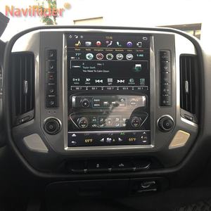 Radio con Pantalla Android Tesla de 12.1 Pulgadas para Chevrolet Silverado GMC SIERRA 2014-2018, Reproductor Multimedia para Automóvil con GPS, Carplay, Reproductor de Video Estéreo - Product Image 1