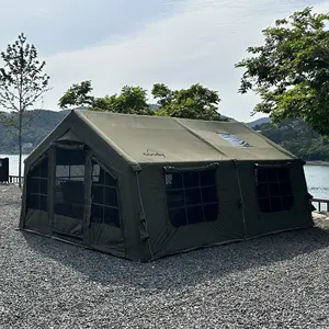 Coody Sole Supplier Coody Inflatable Tent UV Protection 13.68 Sqm Coody Air Tent Camping Tent With Bed