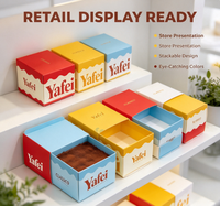 Boîte à gâteau en papier biodégradable de qualité supérieure, personnalisée, pour tiramisu, mousse, gâteau au fromage, pâtisserie, dessert