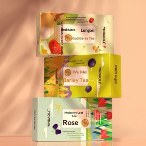 Custom Drawer Food <b>Boxes</b>: <b>White</b> Cardstock Tea, Coffee & Cosmetic <b>Gift</b> Packaging - Product Image 3