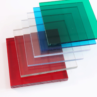 Personnalisé 1mm - 18mm d'épaisseur Policarbonato Transparente clair 60m longueur toit solide feuilles de polycarbonate