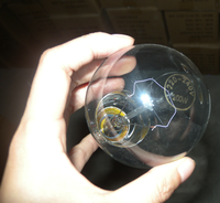 Usine directement avec une durée de vie de 1000 heures A55 220V E27 100W Ampoule à incandescence transparente