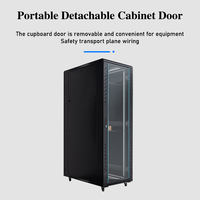 Armoire de serveur 42u avec unité de distribution d'alimentation, étagère et ventilateur en stock