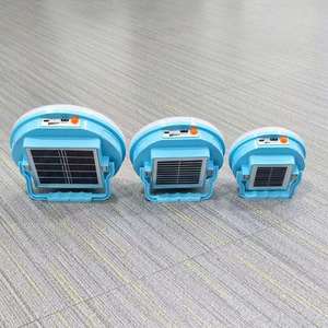 Lampes solaires portables USB pour le camping, lumière blanche froide, batterie externe, lampe torche pour la randonnée et la tente, en plastique - Product Image 1