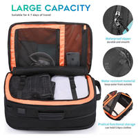 Sac à dos de voyage pour ordinateur portable 17,3 pouces avec port de charge USB, sac à dos personnalisé avec logo, sac à dos de luxe pour femmes et hommes, sac à dos d'affaires