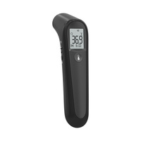 Thermomètre frontal infrarouge sans contact blanc, 4 couleurs, rétroéclairage en option, Bluetooth, capteur de vibration à distance