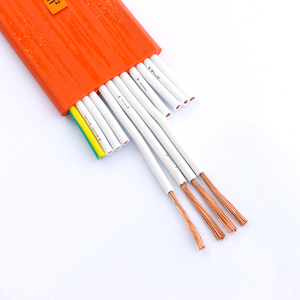 TVVB Flexible <strong>Cable</strong> Portable <strong>Cable</strong> 12*1.5mm&sup2; Gray Black Orange Flexible Flat <strong>Cable</strong> - Product Image 3