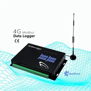 10 Digital Inputs 4G Modbus Data Logger wireless alarm sms gsm sender