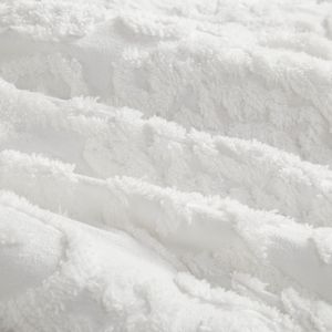 Mini juego de edredón DB tejido suave Floral sólido impreso poliéster liso para el hogar boda Hotel disponible Super King Queen - Product Image 5