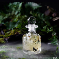 Flacon diffuseur de parfum rond en verre givré transparent de luxe 50 ml 100 ml 150 ml 200 ml pour la décoration de la maison