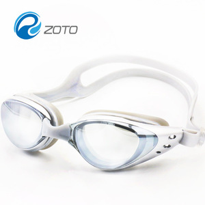 Ruiyue Swimming Goggles Adult Unisex Anti Fog UV Protection Training Beach Surfing Clear Lens <b>Black</b> <b>Frame</b> - Product Image 2