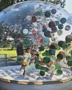 Maison à bulles gonflable, intérieur et extérieur, château pour les fêtes d'enfants, tente dôme gonflable pour ballons, tente transparente - Product Image 6