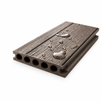 Plancher en bois composite antidérapant WPC pour terrasse de jardin