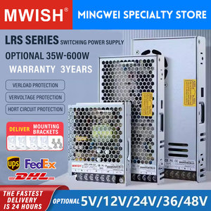 MWISH LRS-600-36 LED 드라이버 17A 36V 600W LED SMPS 스위칭 전원 공급 장치 - Product Image 3