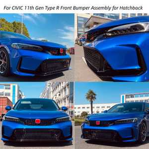 Nuovo Kit Carrozzeria 2026 di Alta Qualità Tipo <span class=keywords><strong>R</strong></span> per Honda Civic Hatchback GEN 11 (2022-2026) - Paraurti Anteriore e Minigonne Laterali - Product Image 4