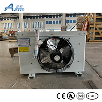 Enfriador de Aire Industrial para Cámaras Frigoríficas de Baja Temperatura, Evaporador para Almacenamiento de Alimentos Congelados, Combinado con Unidad de Condensación, Suministro de Fábrica