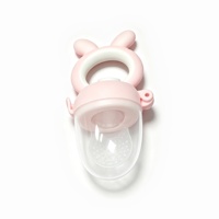 Poussoir à une main pour nourrisson, distributeur de fruits, sucette sans BPA, adapté aux bébés de 4 à 7+ mois