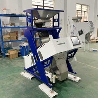 Trieuse de couleur pour grains de café, riz, garin, plastique, 50-10000 kg/h, profil en aluminium, petite trieuse de couleur pour riz, machine de tri de couleur