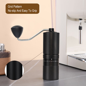 Molinillo de Café Manual sin Esfuerzo con Brazo Oscilante Extendido, Mango de Madera Sólida, Rotación Suave, Molinillo de Granos para Espresso - Product Image 6