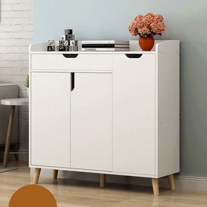 Zapatero moderno simple con <span class=keywords><strong>madera</strong></span> maciza <span class=keywords><strong>MDF</strong></span> para el hogar, sala de estar, dormitorio, almacén al aire libre, uso en gimnasio - Product Image 1