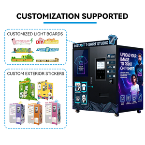 ตู้จำหน่ายเสื้อผ้าอั<span class=keywords><strong>จ</strong></span>ฉริยะ AI รุ่นใหม่ พร้อมหน้าจอสัมผัสอิเล็กทรอนิกส์ สำหรับการปรับแต่งข้อความและลวดลายส่วนตัว - Product Image 5