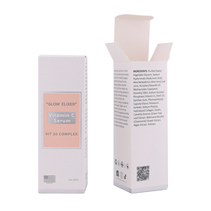 Dossiers en carton cosmétiques pliables personnalisés avec logo, revêtement UV, pelliculage mat, gaufrage, matériaux recyclés, pour crème pour les yeux et crème - Product Image 6