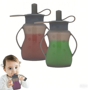 Bolsa <span class=keywords><strong>para</strong></span> Almacenar Alimentos <span class=keywords><strong>para</strong></span> Bebés <span class=keywords><strong>con</strong></span> Cuchara de Silicona Suave y Asa, <span class=keywords><strong>para</strong></span> Presionar y Conservar Papillas, Purés y <span class=keywords><strong>Leche</strong></span> <span class=keywords><strong>Materna</strong></span>, Modelo 02 - Product Image 3