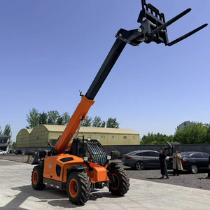 Manipulador Telescópico Todoterreno Shanneng TH735 de 7.35m, Capacidad de Carga de 8500kg, Motor Perkins de 74KW, Fabricado en China con HDPE y Metal - Product Image 1