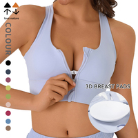 Soutien-gorge de sport léger et antichoc pour femmes, soutien-gorge de sport à séchage rapide, grande taille, style gilet de gymnastique et de yoga, vente en gros