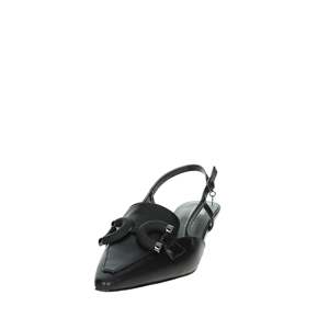 Braccialini Women's Slingback <b>Pump</b> <b>Black</b> Pointed Toe Heel - Product Image 6