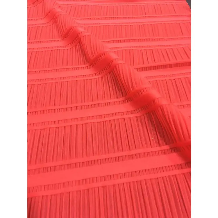 लाल व्याकुल jacquard नायलॉन स्पैन्डेक्स लोचदार शाम फीता सामग्री कपड़े वस्त्र के लिए