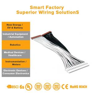 带 PBT 绝缘层的绝缘刺穿连接器电缆，适用于计算机和摩托车户外物联网传感器的防水线束 - Product Image 3