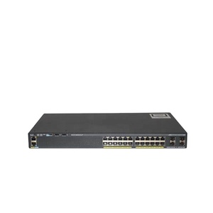 Commutateur Hot Selling 2026 C2960X WS-C2960X-24PS-L C2960-X 24 ports GigE PoE 370W 4 x 1G SFP LAN Base - Product Image 1