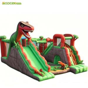 Château gonflable à l'apparence saisissante avec des thèmes entièrement personnalisés pour les parcs de divertissement, les espaces événementiels à vendre - Product Image 5