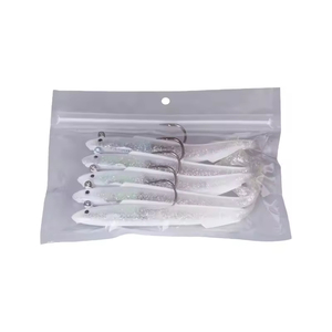 Leurre souple de pêche 12,5 cm 15g en ABS pour brochet, carpe, anguille, sandeel, avec tête de jig en plomb, pour rivière et lac - Product Image 2
