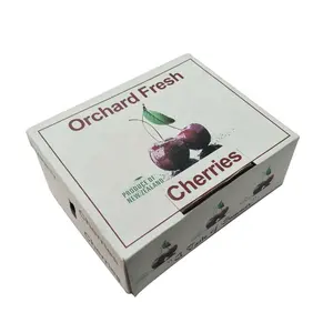 ファンシーファクトリーダブルフルートの果物と野菜の箱の紙の包装を生産