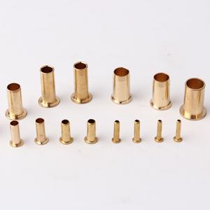 ท่อทองเหลือง บูชท่อ แกนท่อสำหรับน้ำมัน ข้อต่อทองเหลืองแบบอัด ปลอกข้อต่อทองเหลือง อุปกรณ์หล่อลื่น - Product Image 3