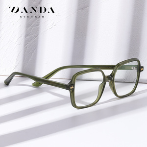 Monturas de Gafas Rectangulares DANDA, Montura Completa, Ligeras, Anti Luz Azul, Unisex - Product Image 2