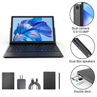 Tablet PC de 10.1 Pulgadas para Negocios con Llamadas 4G 6+6/128GB con Funda con Teclado Lápiz Pasivo Bolsa y Sistema Operativo Android 13