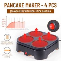 Machine à faire des roti et des crêpes professionnelle sans fumée et antiadhésive, Rotimatic