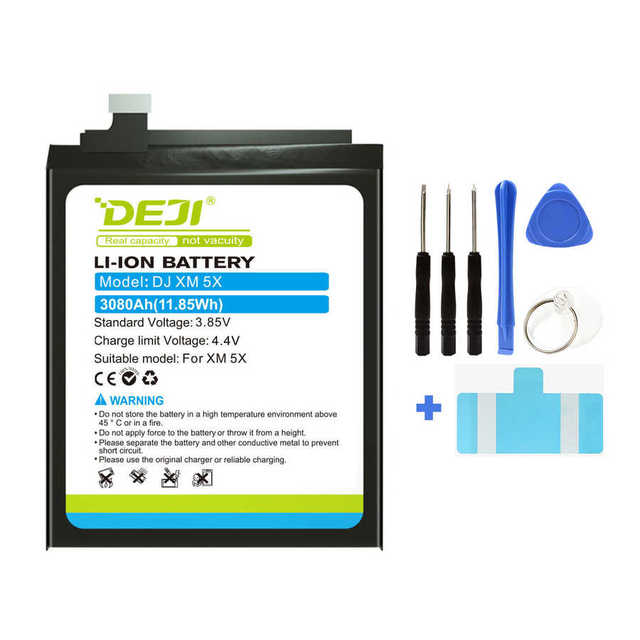 DEJI Factory Promotion New Original BN31 Battery for Xiaomi 5X Mi5X Smart Mobile Battery