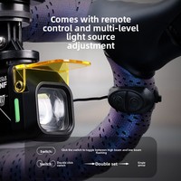 ESLNF - Faro Delantero LED para Bicicleta de Aleación de Aluminio, Resistente al Agua, con Batería Recargable de 1200 Lúmenes de Alto Brillo y Carga USB-C