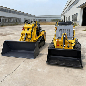 Mesin kemudi selip Mini EPA <span class=keywords><strong>CE</strong></span> baru mesin konstruksi pertanian Model Mini pemuat kemudi selip perayap hidrolik Diesel - Product Image 4