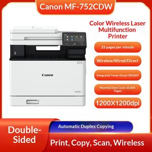 Impresora Láser a Color Inalámbrica MF752CDW, 33 ppm, Copia Dúplex, Escaneo, LBP663CDW, LBP673CDW - Product Image 5