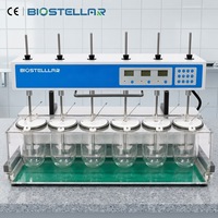 BIOSTELLAR Testeur de dissolution RC-6 à 6 récipients, Appareil de test de dissolution pharmaceutique pour comprimés et capsules, Vente directe usine, OEM