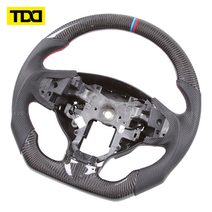 พวงมาลัยคาร์บอนไฟเบอร์แท้ TDD สำหรับรถยนต์มิตซูบิชิ แลนเซอร์ จีที สปอร์ตแบ็ค เอาท์แลนเดอร์ เอสอี โคลท์ ปี 2008-2016 - Product Image 5